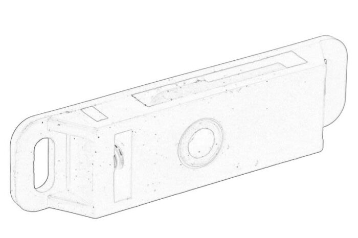 628 890 01 89 db zamek klapy oe db truck - obrazek 2