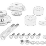 42471165 Zestaw naprawczy zawieszenia kabiny OE IVECO