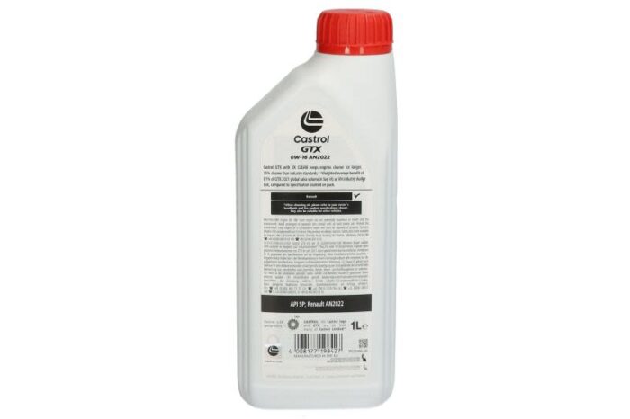 Gtx 0w16 an2022 1l oleje i smary castrol - obrazek 2