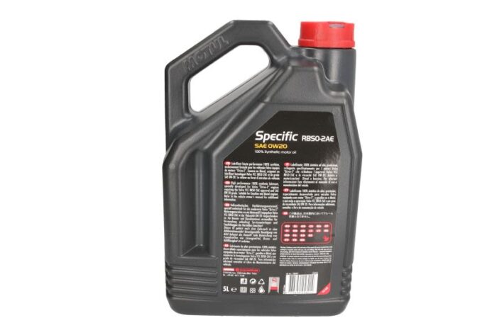 Specific rbs0-2ae 0w20 5l oleje i smary motul - obrazek 2