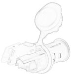 VO21288596 Gniazdo wtyczki OE VOLVO TRUCK
