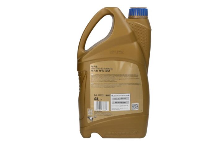 Rav vfe sae 5w20 4l oleje i smary ravenol - obrazek 2