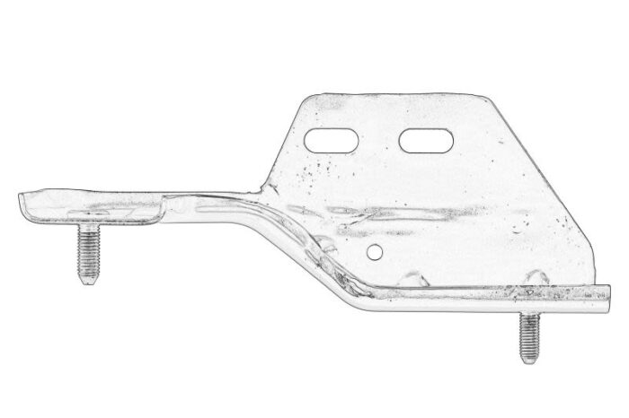 5801366098 mocowanie zderzaka oe iveco - obrazek 2