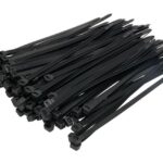 CT 250X7,6 BLACK Opaski zaciskowe - plastik NORMA