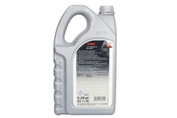 Titan gt1 ll iv 0w20 5l oleje i smary fuchs oil - obrazek 2