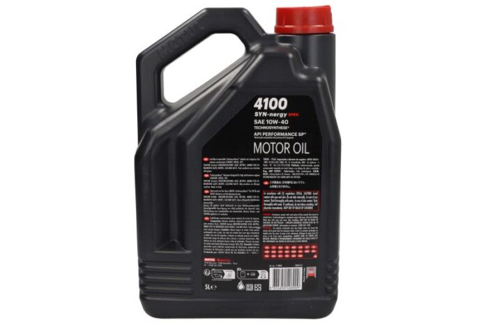 4100 syn-ner s 10w40 5l oleje i smary motul - obrazek 2