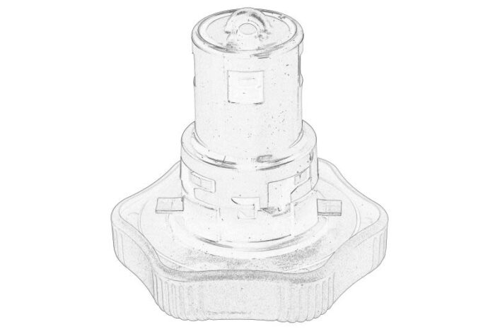 Al239038-jd korek wlewu paliwa oe john deere - obrazek 2