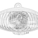 RE269638-JD Lampa robocza OE JOHN DEERE