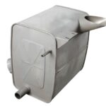 DIN50450 Tłumik układu wydechowego tył DINEX