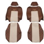 F-CORE FX19 BROWN/CHAMP Pokrowce na fotele F-CORE