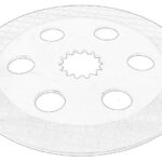 RE264262-JD Tarcza hamulcowa OE JOHN DEERE