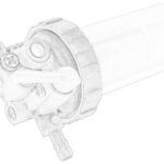 121850-55800 Filtr paliwa OE YANMAR