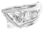 5802476874 Reflektor OE IVECO