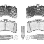 008 420 73 20 Klocek hamulcowy kpl. OE DB TRUCK