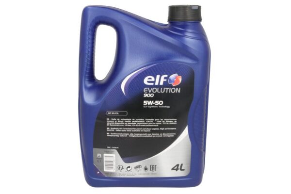 Evo 5w50 900 4l oleje i smary elf - obrazek 2