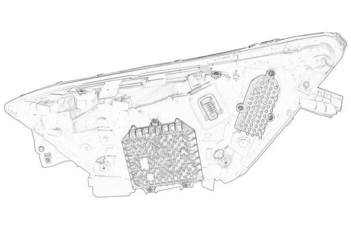 5802711799 reflektor oe iveco - obrazek 2
