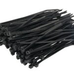CT 100X2,5 BLACK Opaski zaciskowe - plastik NORMA