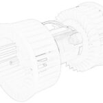 42574103 Silnik dmuchawy OE IVECO