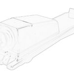 AL153003-JD Pokrywa filtra kabiny OE JOHN DEERE
