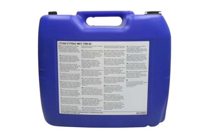 Titan cy. Mat. 75w80 20l oleje i smary fuchs xxl - obrazek 2