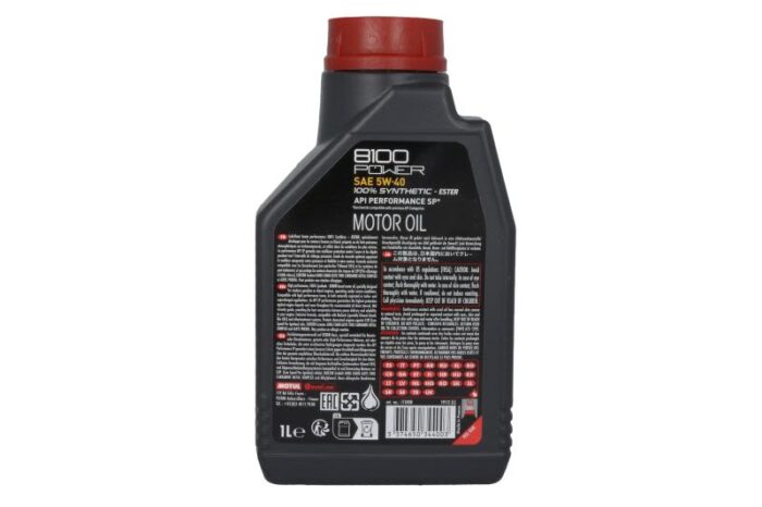 8100 power 5w40 1l oleje i smary motul - obrazek 2