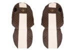 F-CORE FX13 BROWN/CHAMP Pokrowce na fotele F-CORE