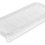 TA04371600-KUB Filtr kabiny OE KUBOTA