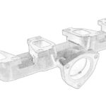 3778E441-PER Kolektor wydechowy OE PERKINS