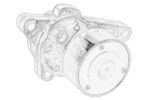 320/A8586 Napinacz paska OE JCB