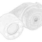 5802009515 Napinacz paska wielorowkowego OE IVECO