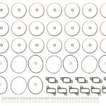 ENT000297 SET 6 Kompletny zestaw uszczelek silnika (góra) ENGITECH