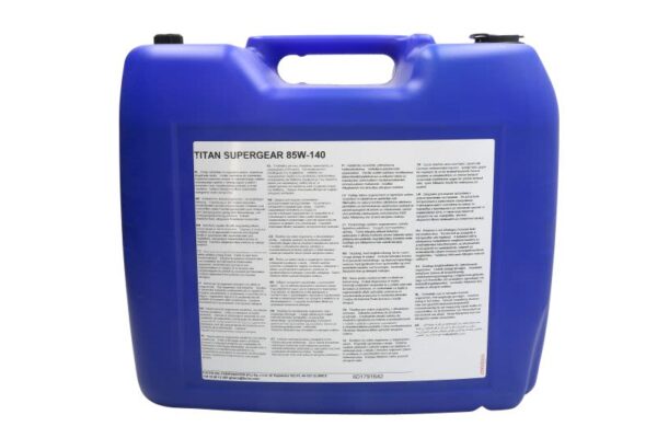 Titan supg. 85w140 20l oleje i smary fuchs xxl - obrazek 2