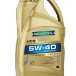 RAV HCS SAE 5W40 4L Oleje i smary RAVENOL