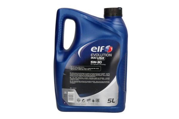 Evo 5w30 900 usx 5l oleje i smary elf - obrazek 2