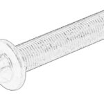 T400001-PER Śruba stopki korbowodu OE PERKINS