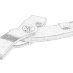 BPIV101473-M6775 Samoregulator szczęk hamulca bębnowego BPART