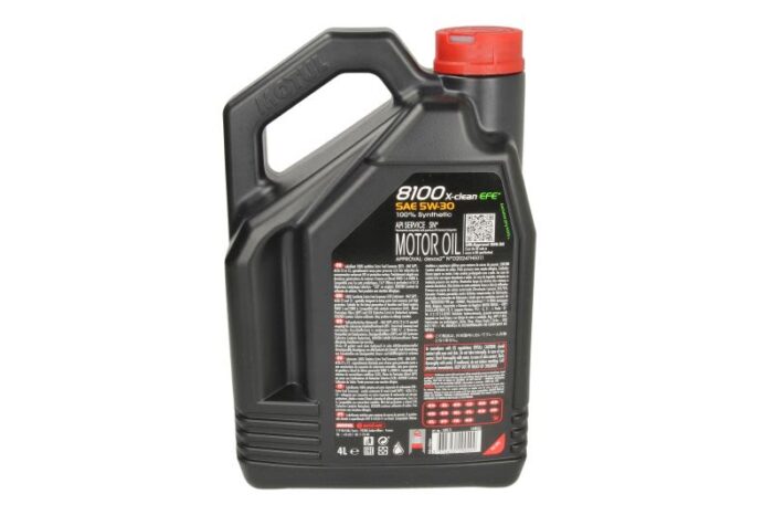 8100 x-clean efe 5w30 4l oleje i smary motul - obrazek 2