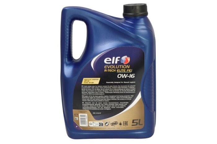 Evo 0w16 r-t. Elite 5l oleje i smary elf - obrazek 2
