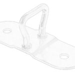 3804663 Zawias drzwi OE IVECO
