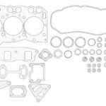 719265-92661 Kompletny zestaw uszczelek silnika (całość) OE YANMAR