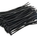 CT 120X2,5 BLACK Opaski zaciskowe - plastik NORMA