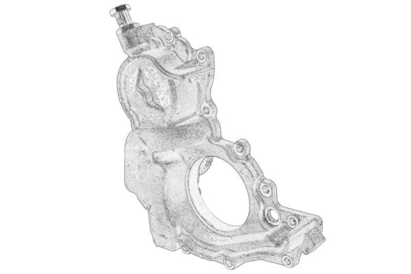 5802177791 mechaniczna pompa próżniowa oe iveco - obrazek 2