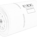 47450037-CNH Filtr paliwa OE CNH