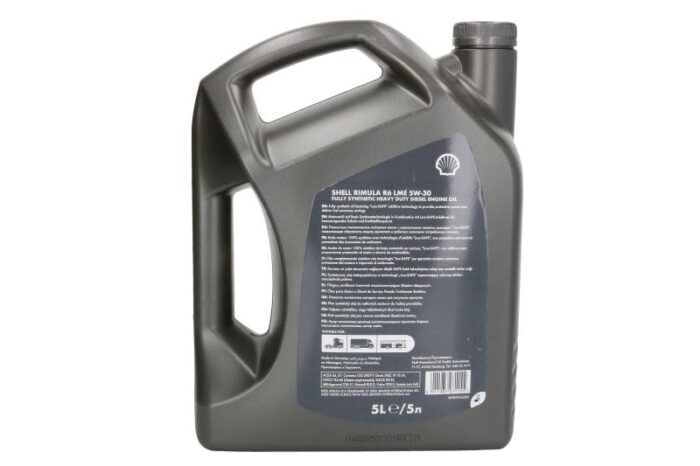 Rimula r6 lme 5w30 5l oleje i smary shell - obrazek 2