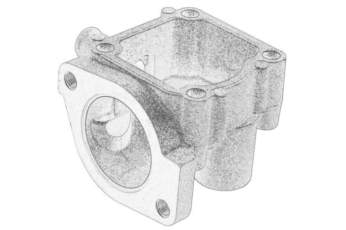T435929-per obudowa termostatu oe perkins - obrazek 3