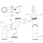 DIN68526 Rura wydechowa DINEX
