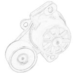 470 200 16 70 Napinacz paska wielorowkowego OE DB TRUCK