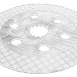 AL226241-JD Tarcza hamulcowa OE JOHN DEERE