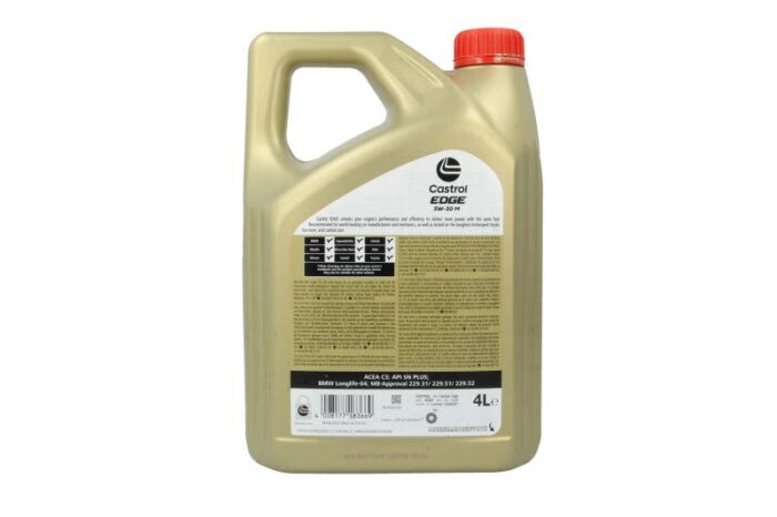 Edge 5w30 m 4l oleje i smary castrol - obrazek 2