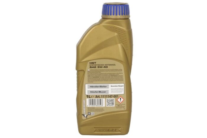 Rav hst sae 5w40 1l oleje i smary ravenol - obrazek 2